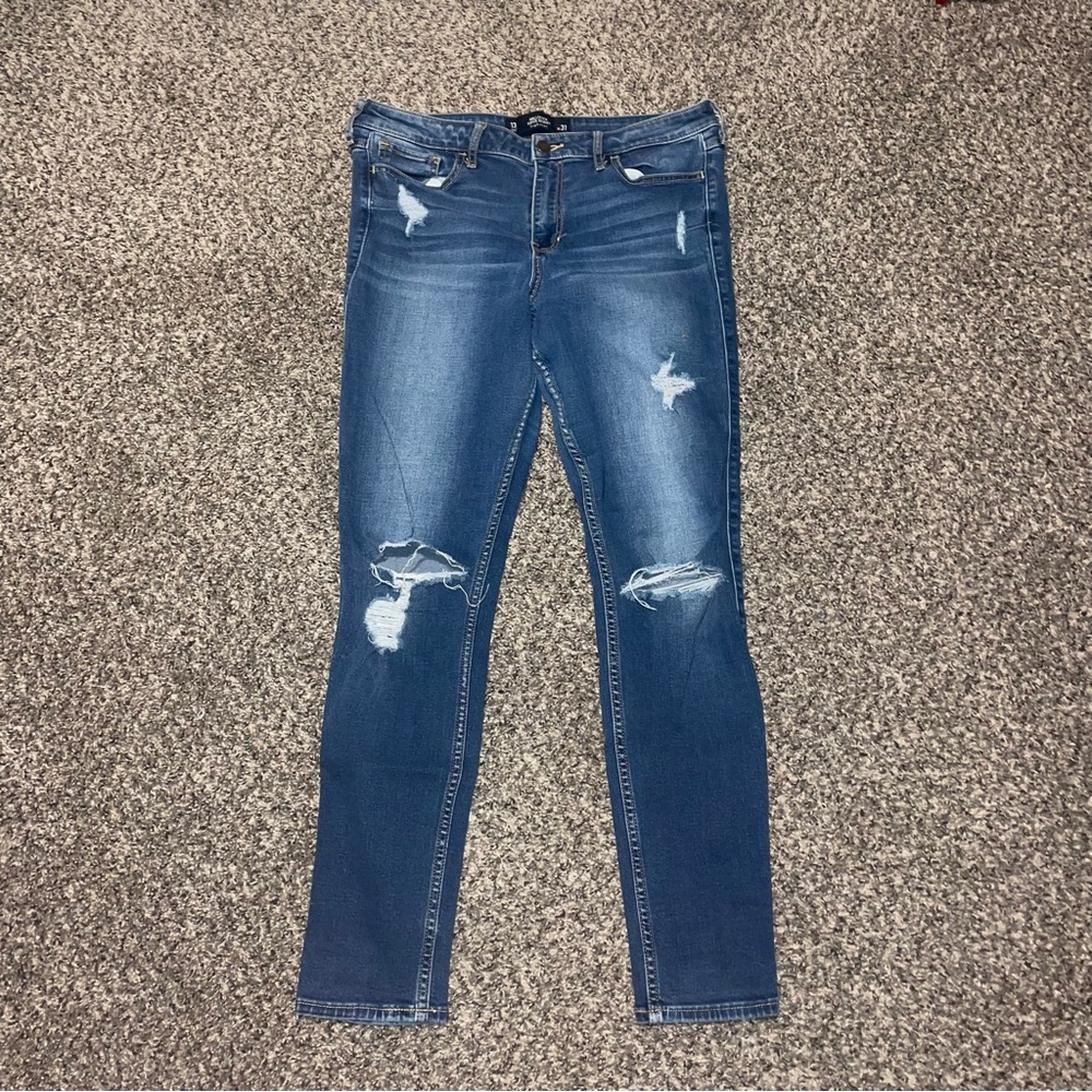Hollister Distressed Skinny Jeans